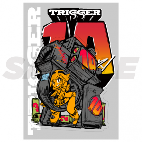TRIGGER NIGHT キービジュアルポスター B2 トリガーちゃん - メルカリ