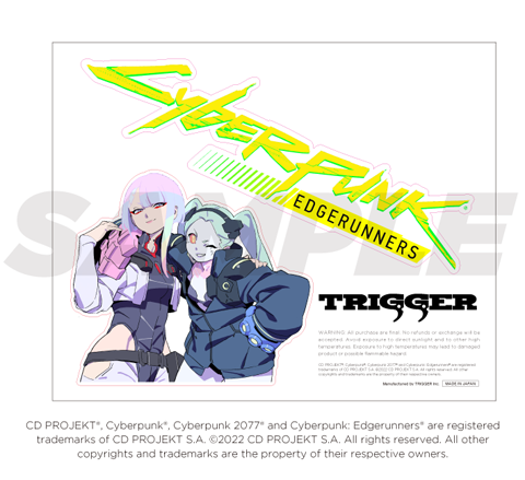 Cyberpunk: Edgerunners "ルーシー＆レベッカ" ステッカーセット