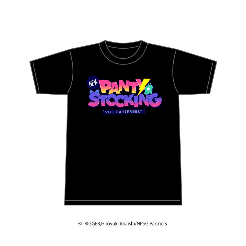 New PANTY & STOCKING with GARTERBELT タイトルロゴTシャツ