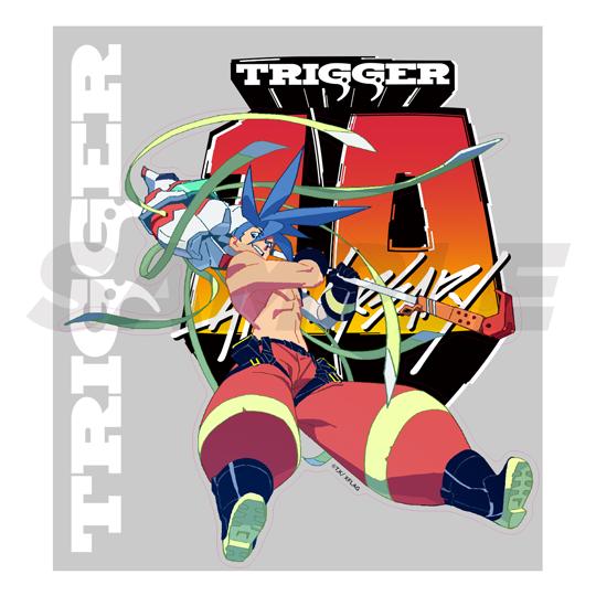 TRIGGER 10周年記念ステッカー 【プロメア】セット (2nd Edition)