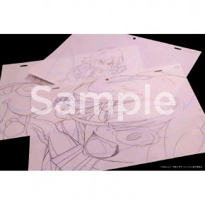 キルラキル　trigger 生動画パッケージ　3枚 KILL la KILL 「キルラキル」生動画パッケージ RAW IN-BETWEEN