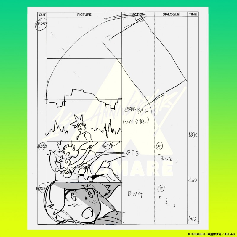 Amazon.co.jp: PROMARE HYPER FIRE STORYBOARD BOOK プロメアハイパーファイヤーストーリーボードブック :  文房具・オフィス用品