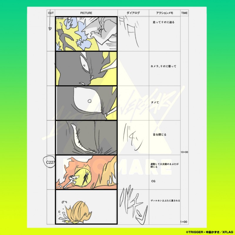 PROMARE HYPER FIRE STORYBOARD BOOK Japan Used | eBay